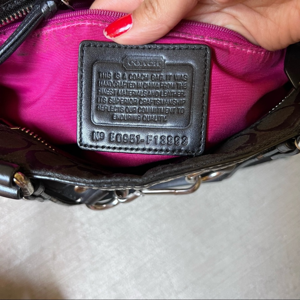 Authentic Coach Handbag - image 4